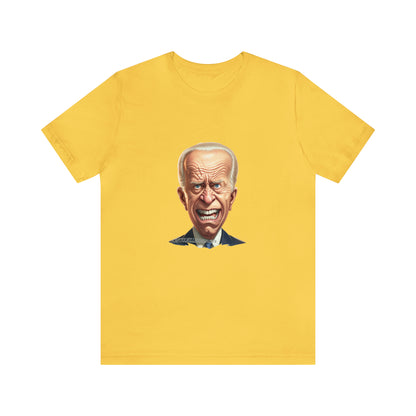 Angry Biden Unisex Jersey Short Sleeve Tee