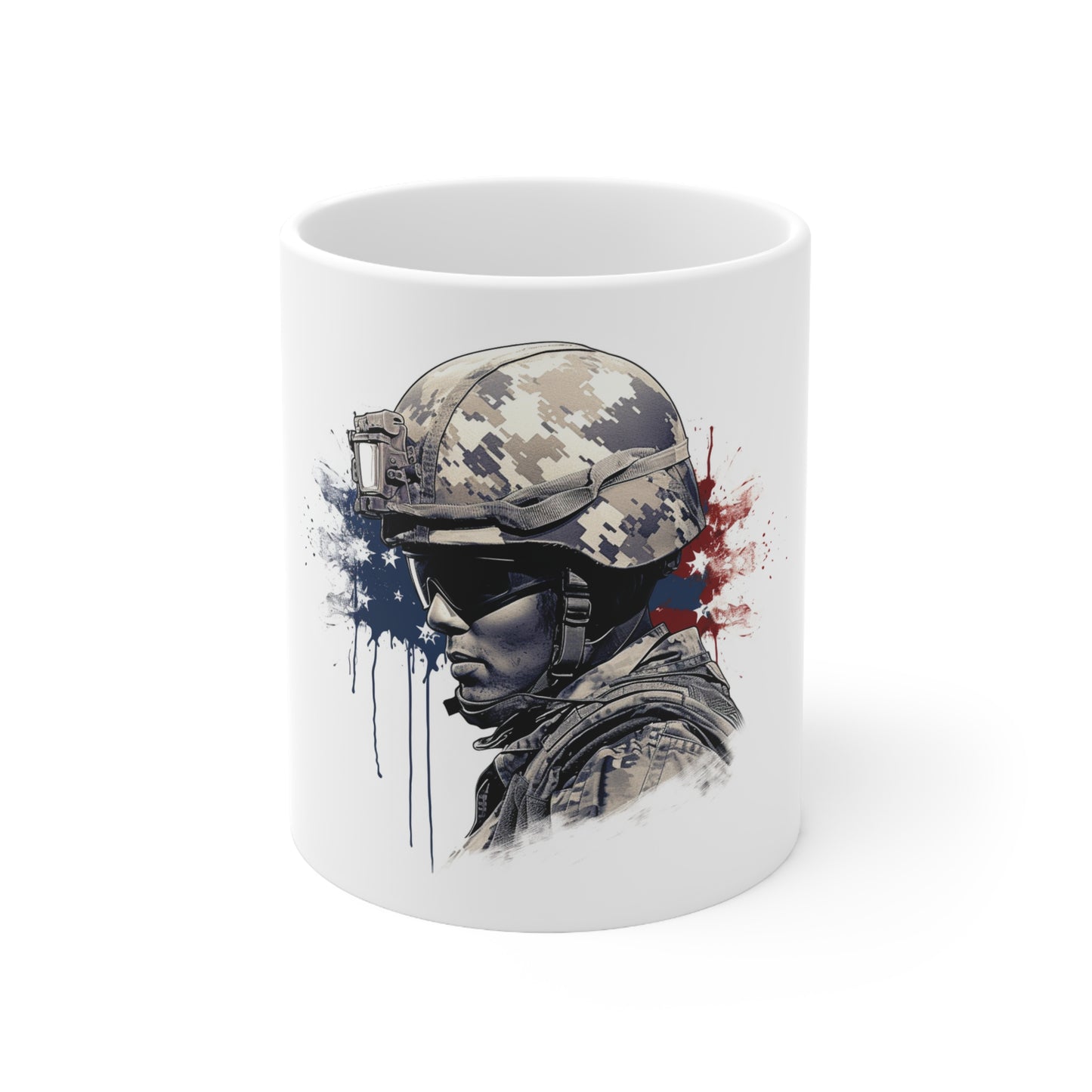 American Soldier Ceramic Mug 11oz