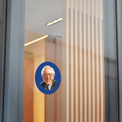 Bernie Sanders Round Vinyl Stickers