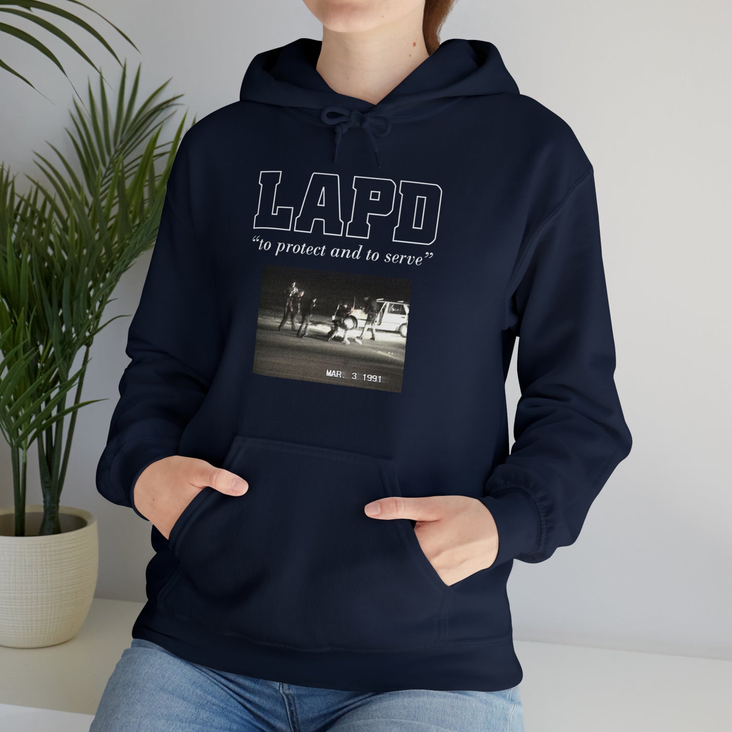 LAPD Rodney King Hooded Sweatshirt