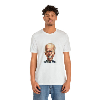 Angry Biden Unisex Jersey Short Sleeve Tee