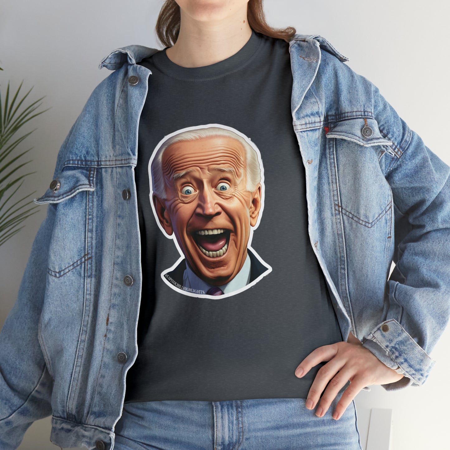 Surprised Biden Unisex Heavy Cotton Tee