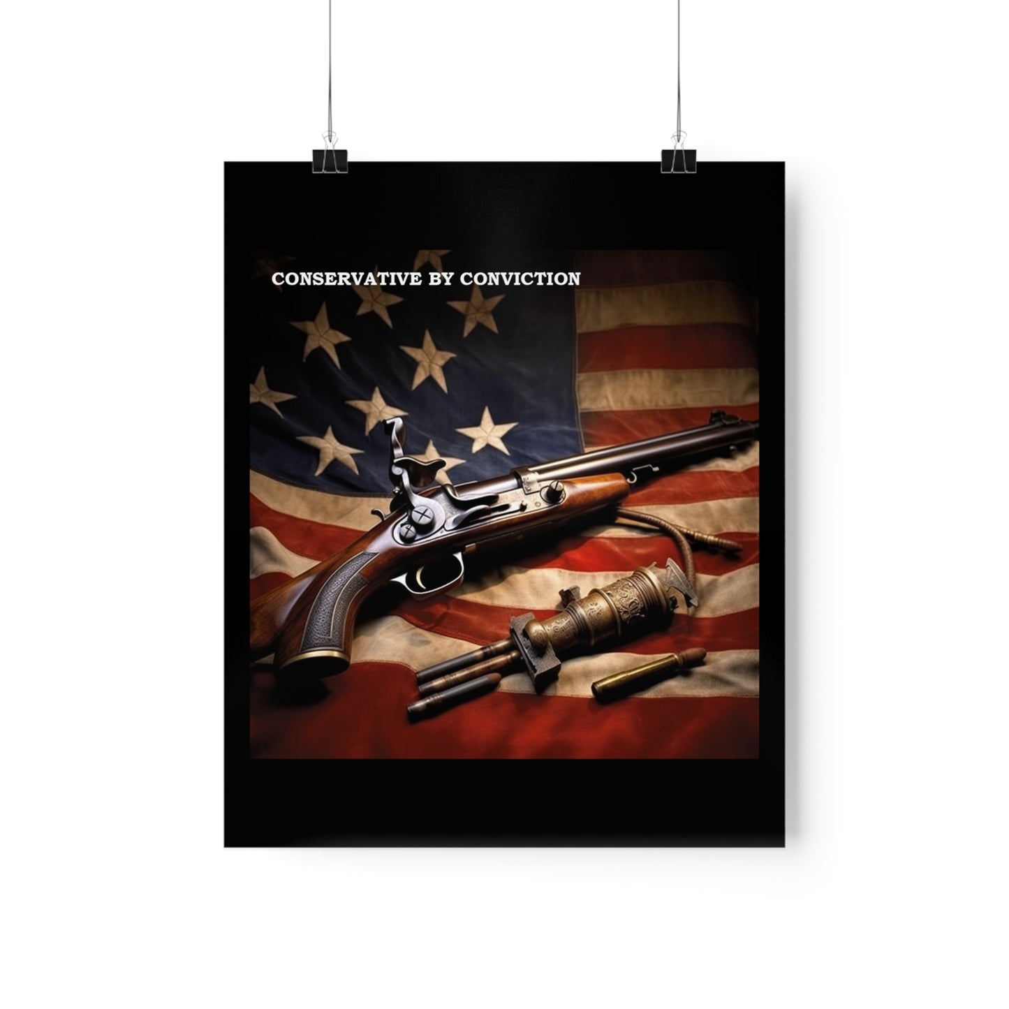 Conservative by Conviction Premium Matte Vertical Posters