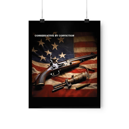 Conservative by Conviction Premium Matte Vertical Posters