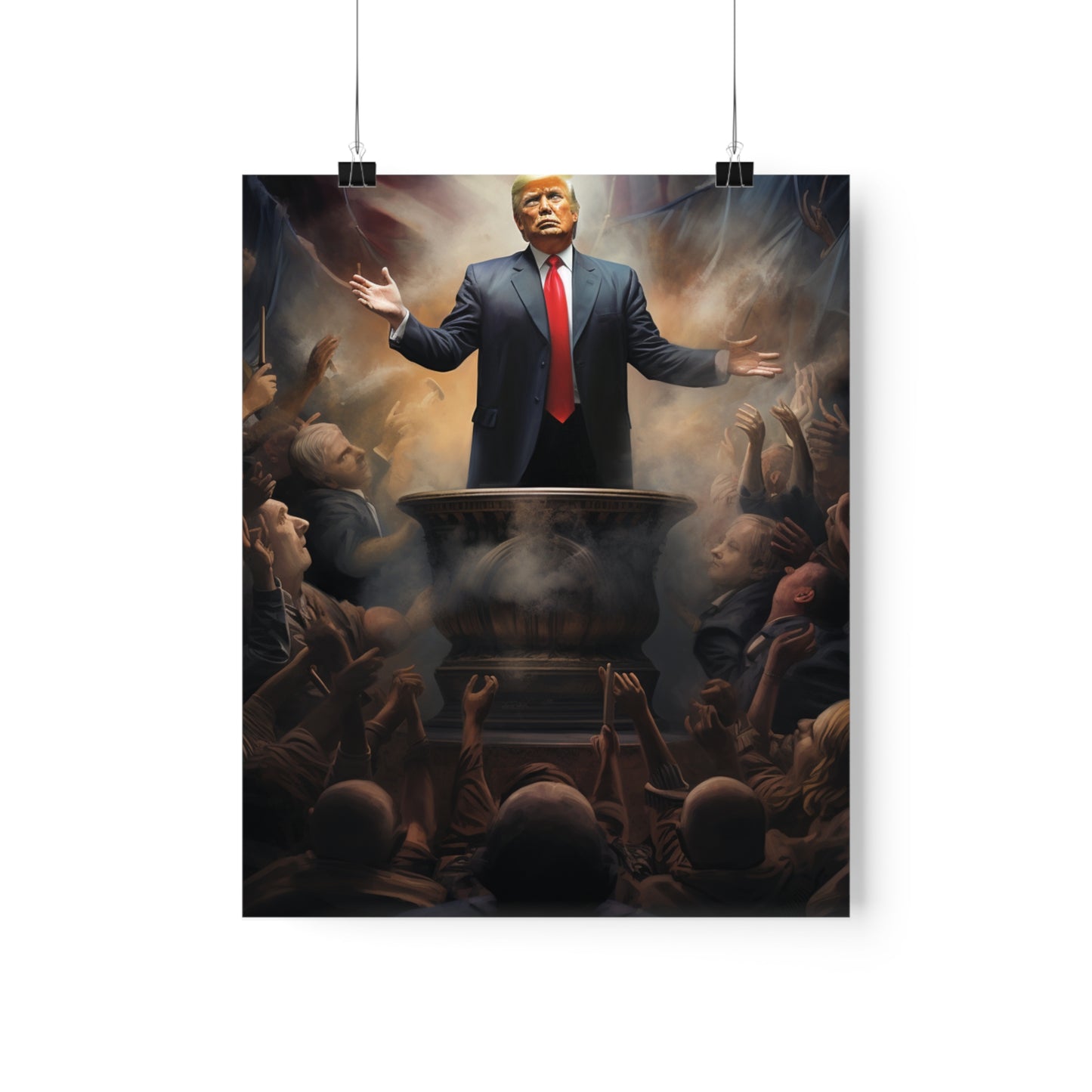 Trump Worship Premium Matte Vertical Posters