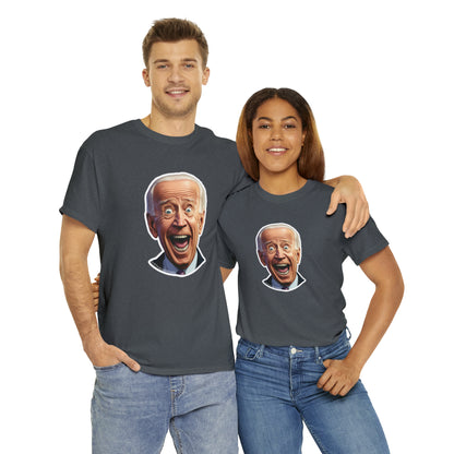 Surprised Biden Unisex Heavy Cotton Tee