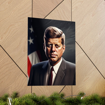 JFK Premium Matte Vertical Poster