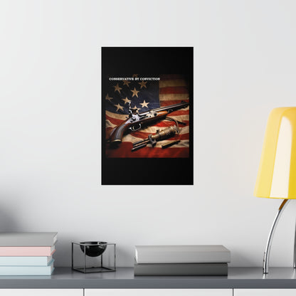 Conservative by Conviction Premium Matte Vertical Posters