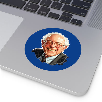 Bernie Sanders Round Vinyl Stickers