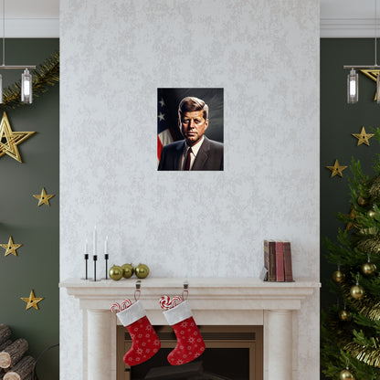 JFK Premium Matte Vertical Poster