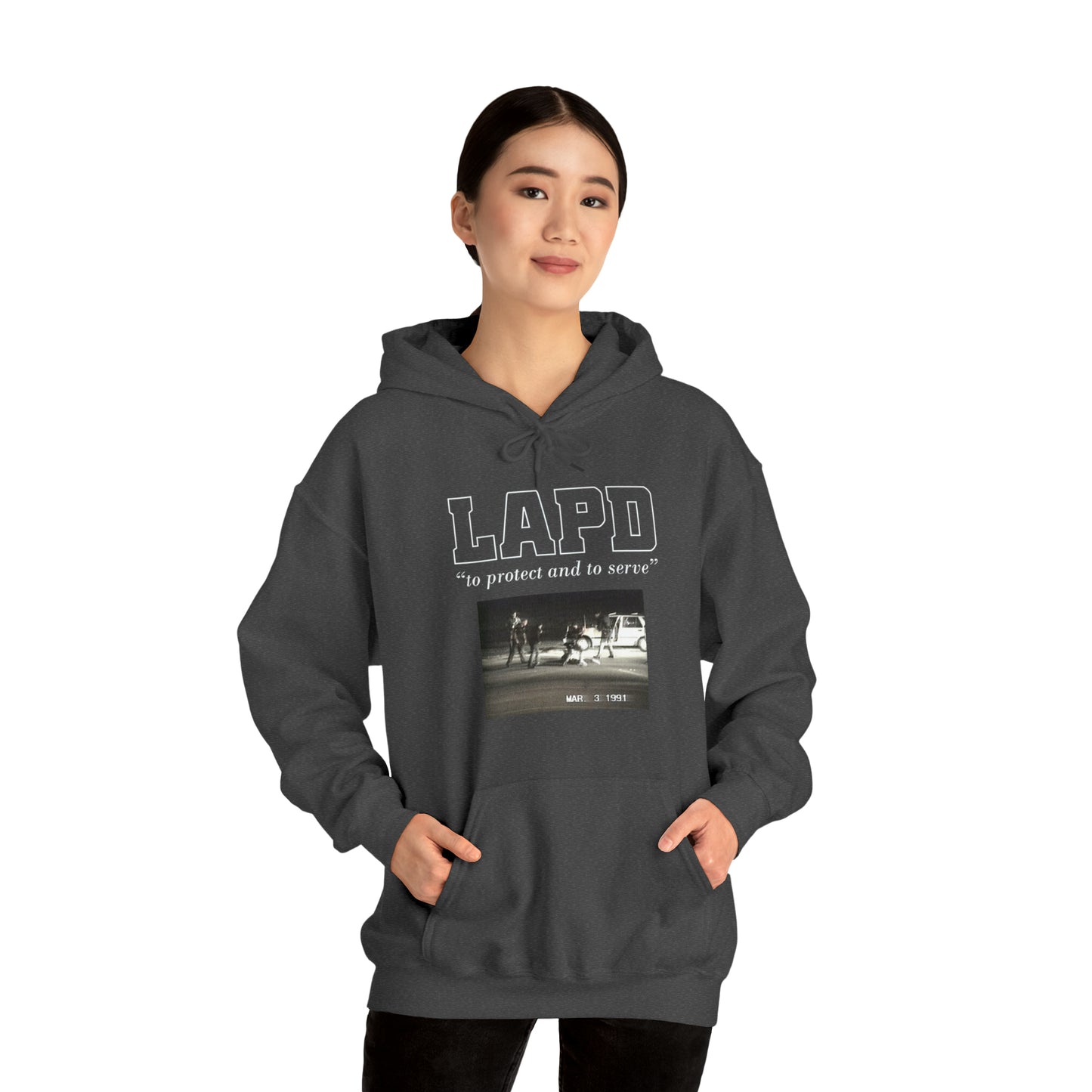 LAPD Rodney King Hooded Sweatshirt