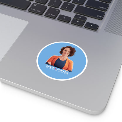 Katie Porter Round Sticker