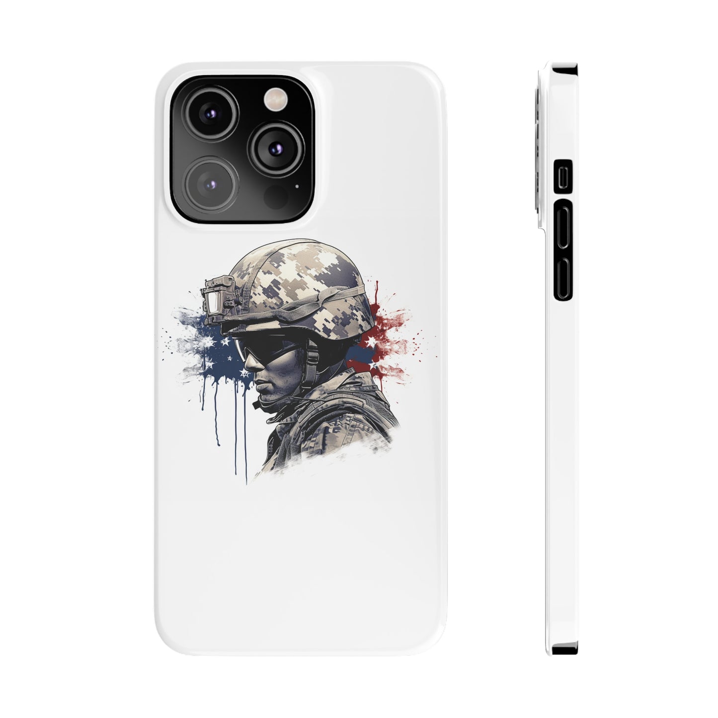 American Soldier Slim Phone Case