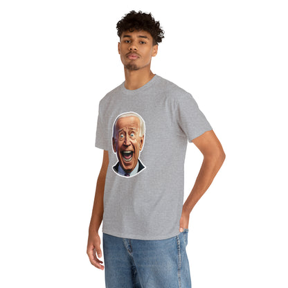 Surprised Biden Unisex Heavy Cotton Tee