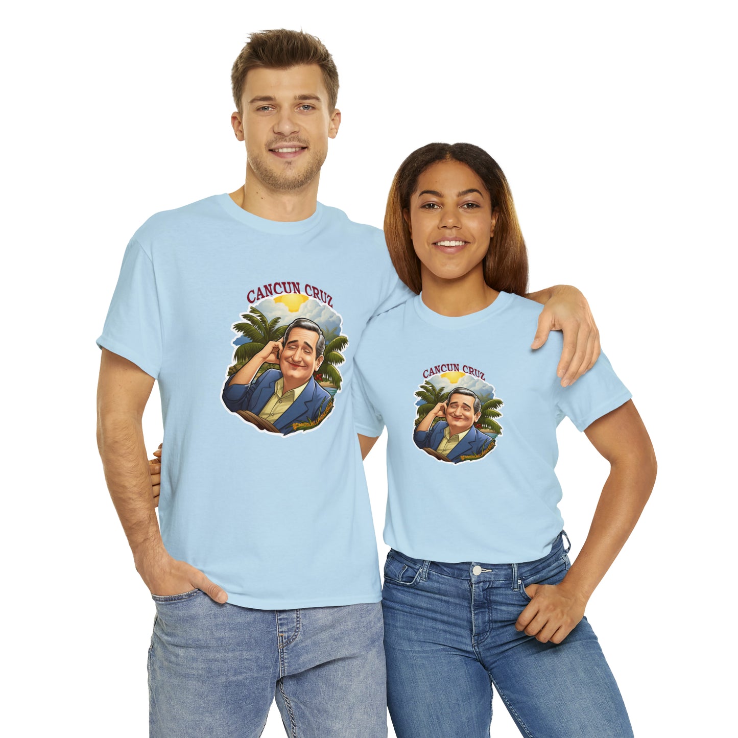 Cancun Cruz Unisex Heavy Cotton Tee