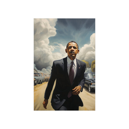 Surreal Obama Premium Matte Vertical Posters