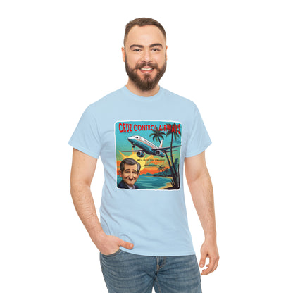 Cruz Control Airways Unisex Heavy Cotton Tee