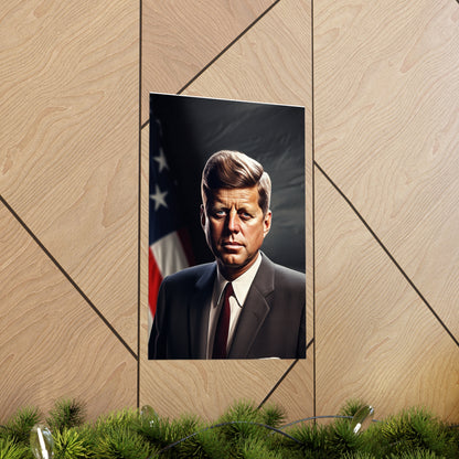 JFK Premium Matte Vertical Poster