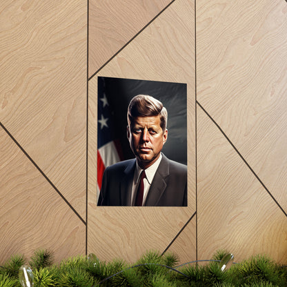 JFK Premium Matte Vertical Poster