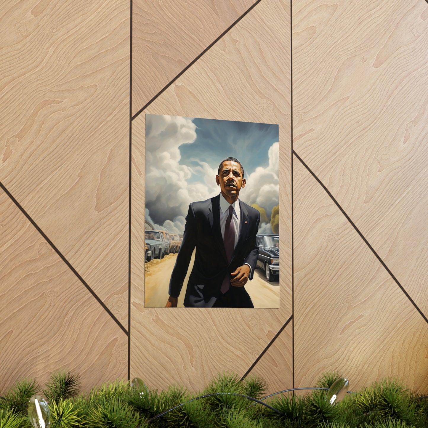 Surreal Obama Premium Matte Vertical Posters