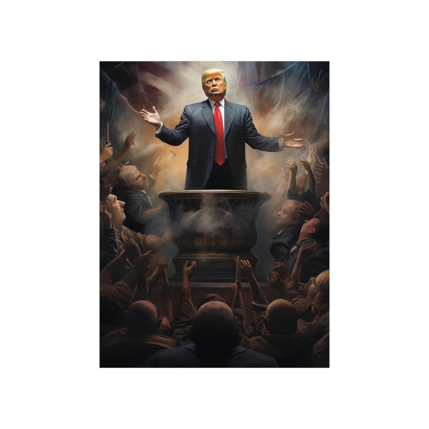 Trump Worship Premium Matte Vertical Posters