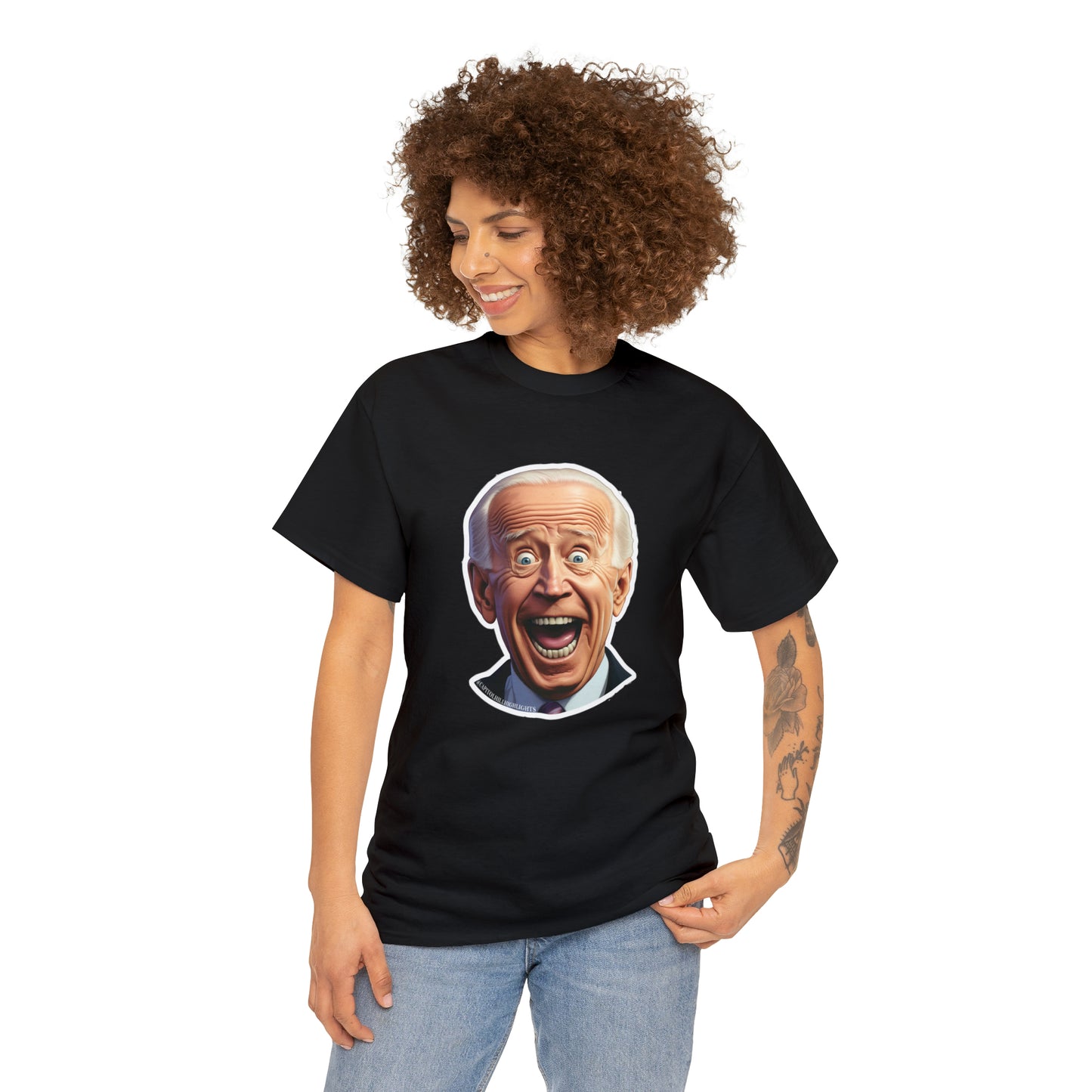 Surprised Biden Unisex Heavy Cotton Tee