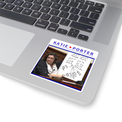 Katie Porter Big Pharma Sticker