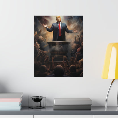 Trump Worship Premium Matte Vertical Posters