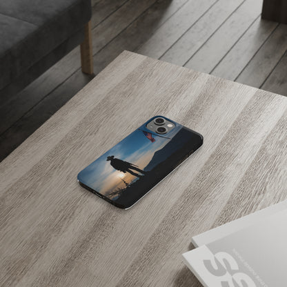 Cowboy Sunset Slim Phone Case