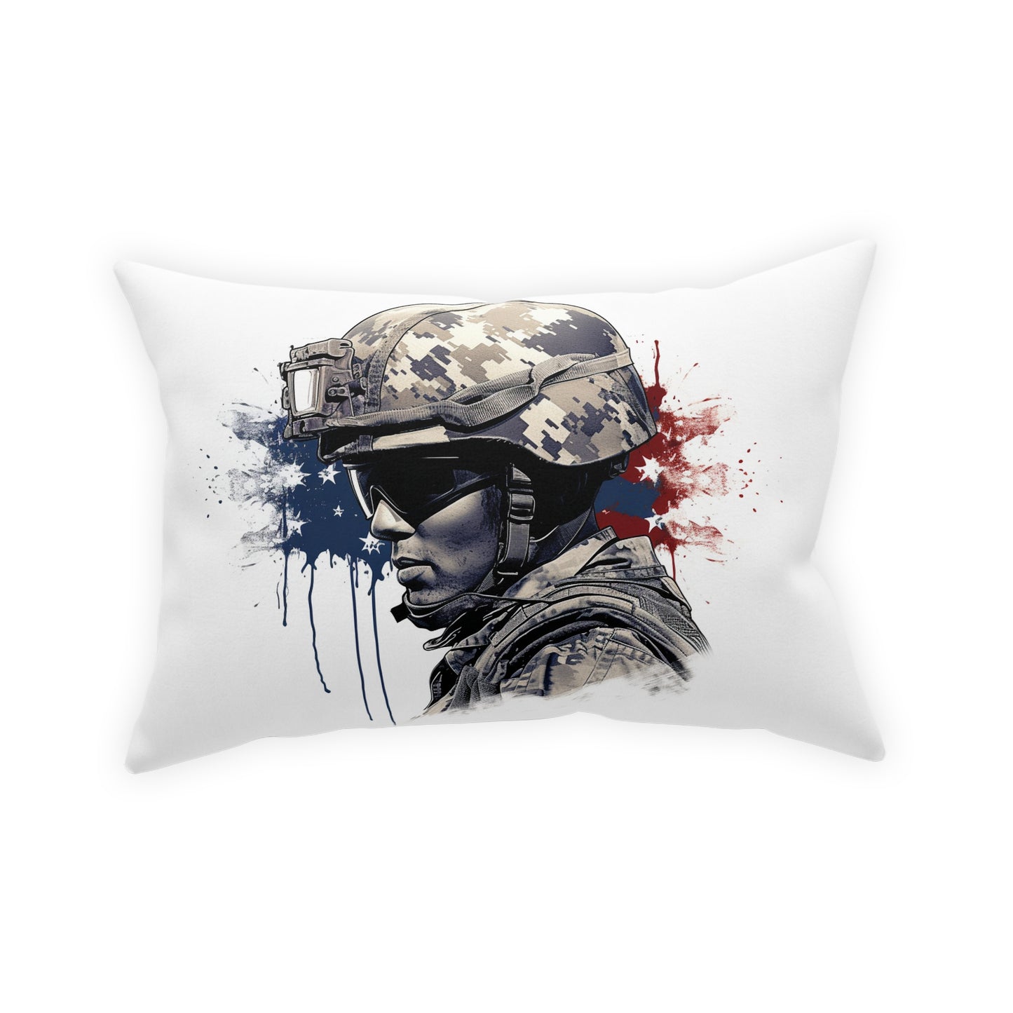 American Soldier Broadcloth Pillow