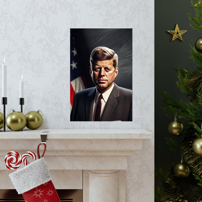 JFK Premium Matte Vertical Poster