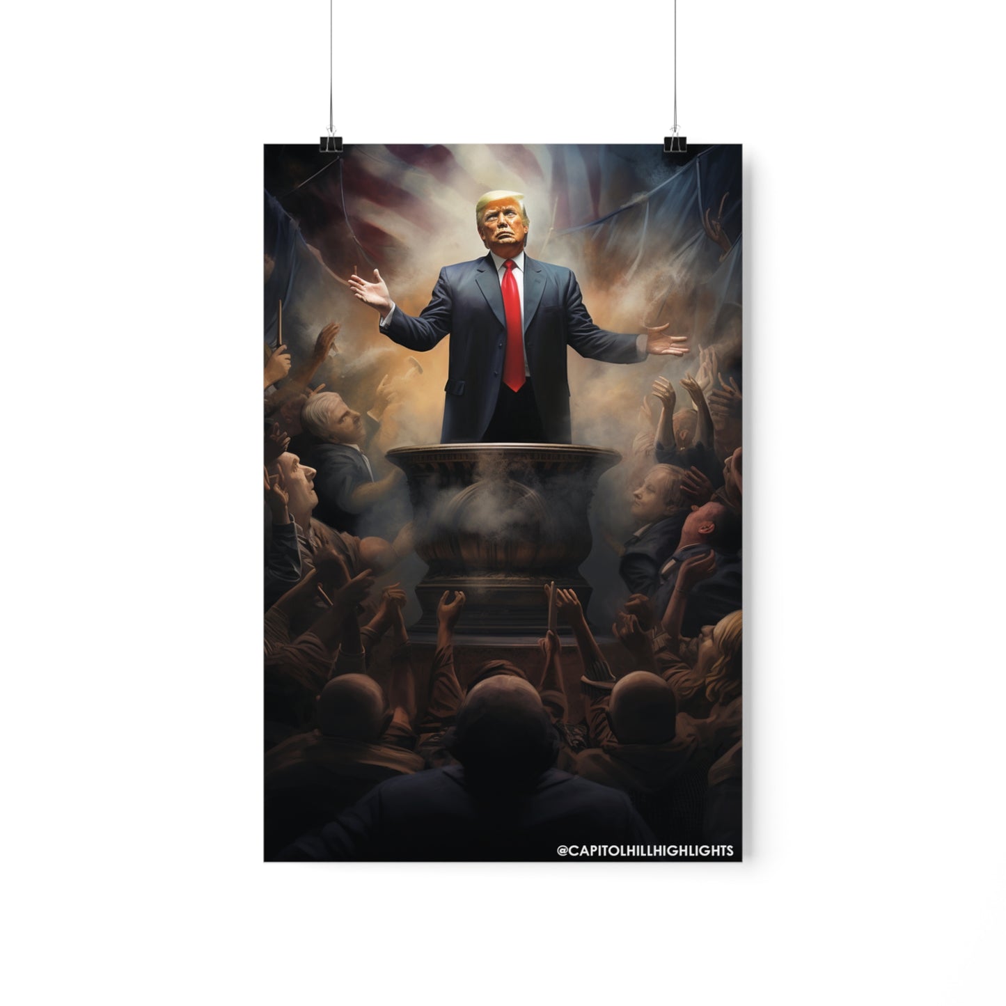 Trump Worship Premium Matte Vertical Posters