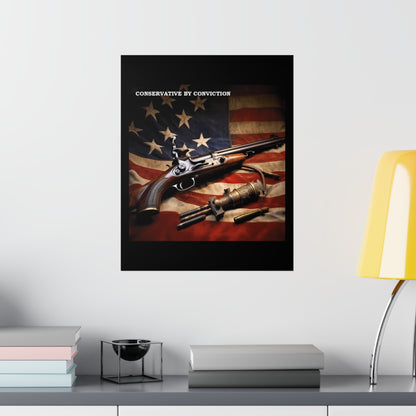 Conservative by Conviction Premium Matte Vertical Posters