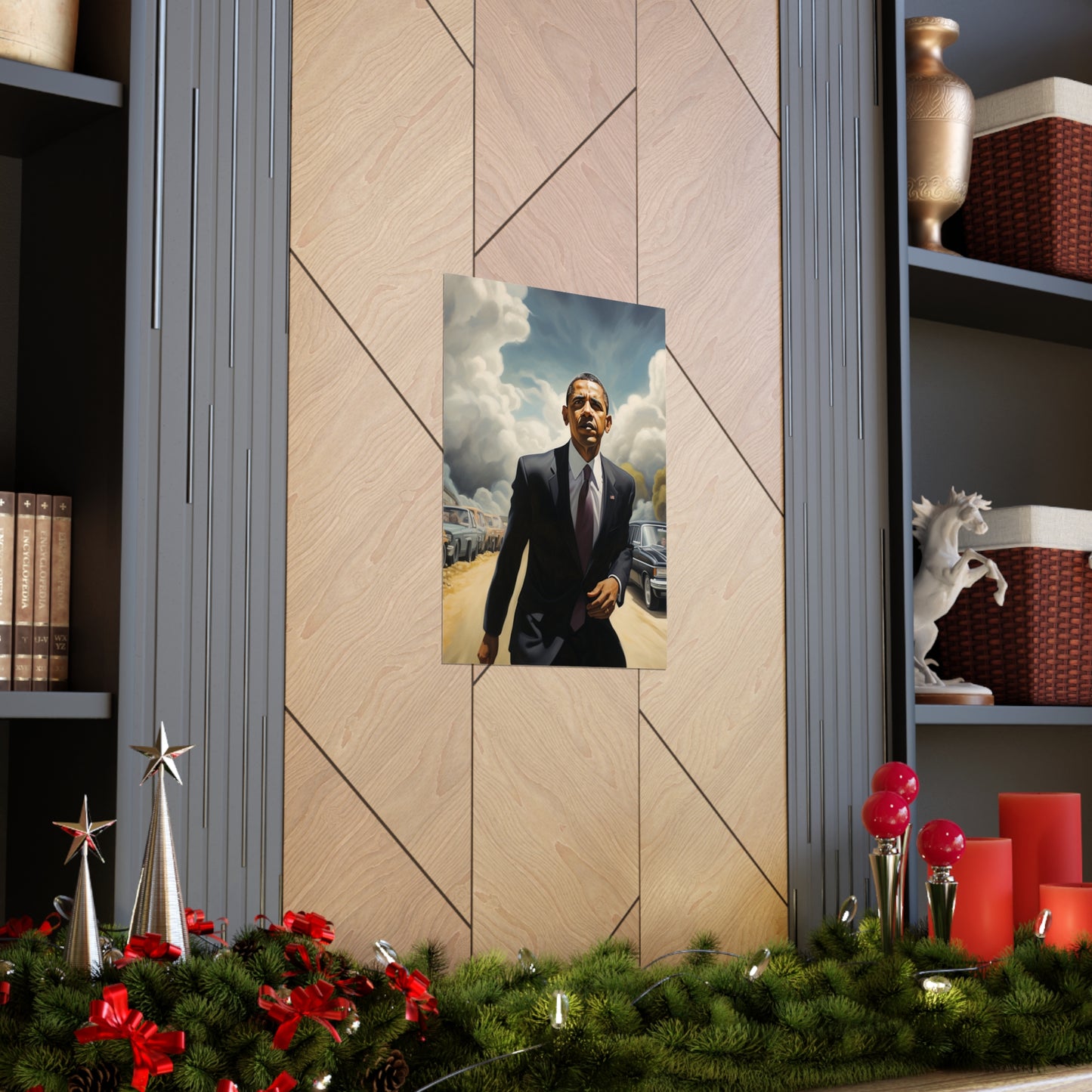 Surreal Obama Premium Matte Vertical Posters