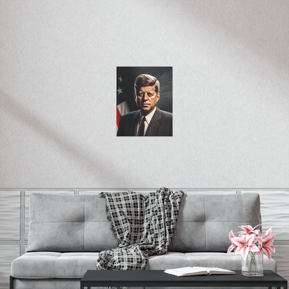 JFK Premium Matte Vertical Poster