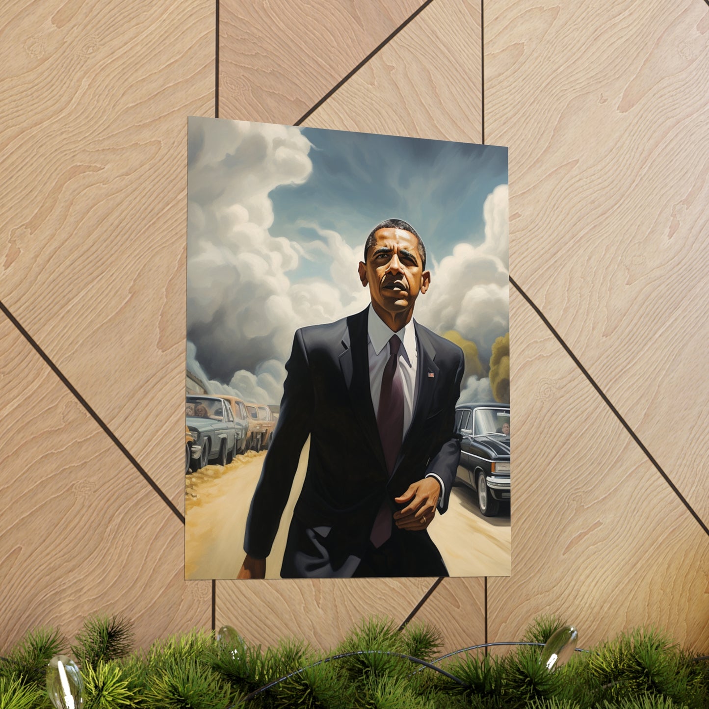 Surreal Obama Premium Matte Vertical Posters