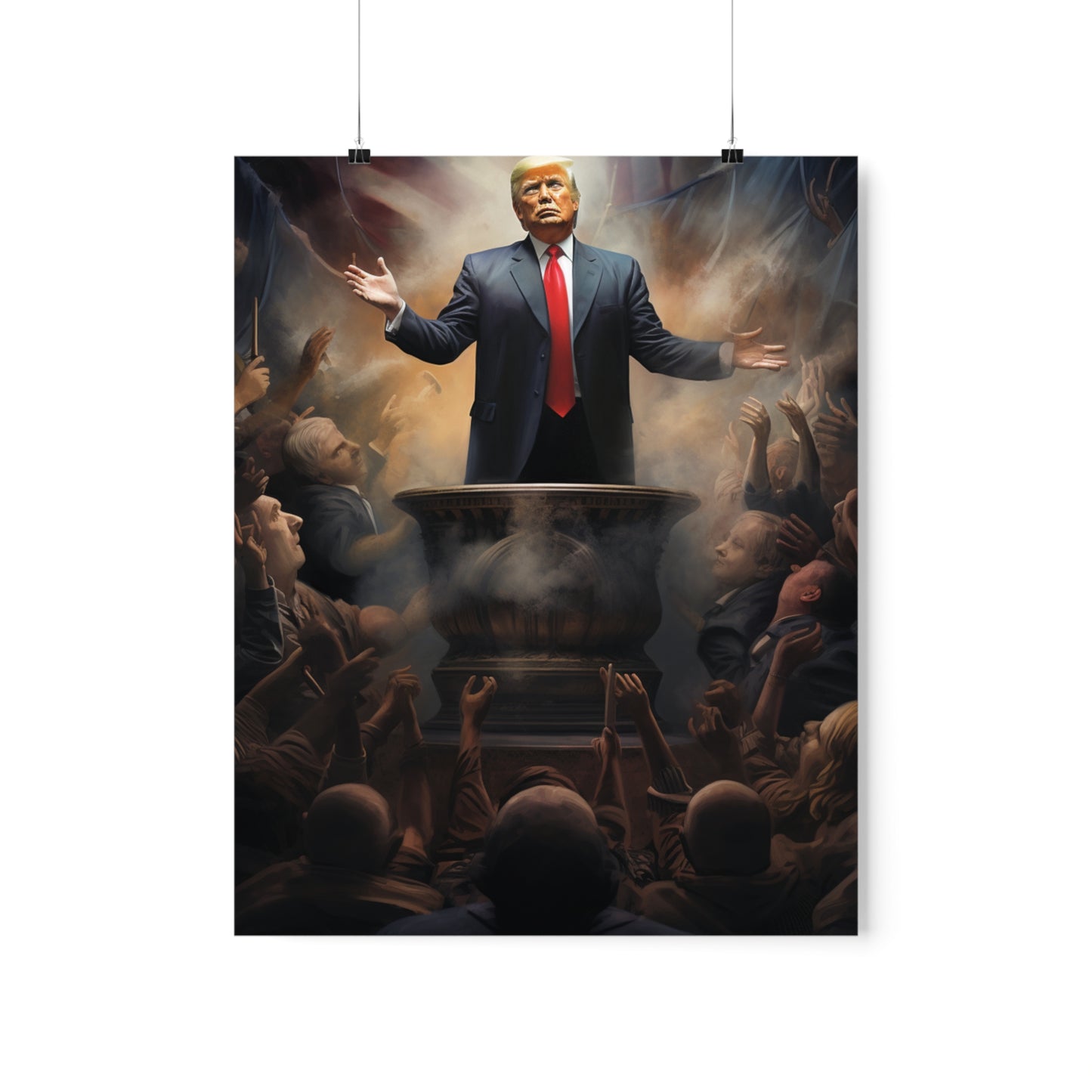 Trump Worship Premium Matte Vertical Posters