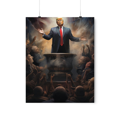 Trump Worship Premium Matte Vertical Posters