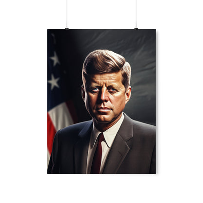 JFK Premium Matte Vertical Poster