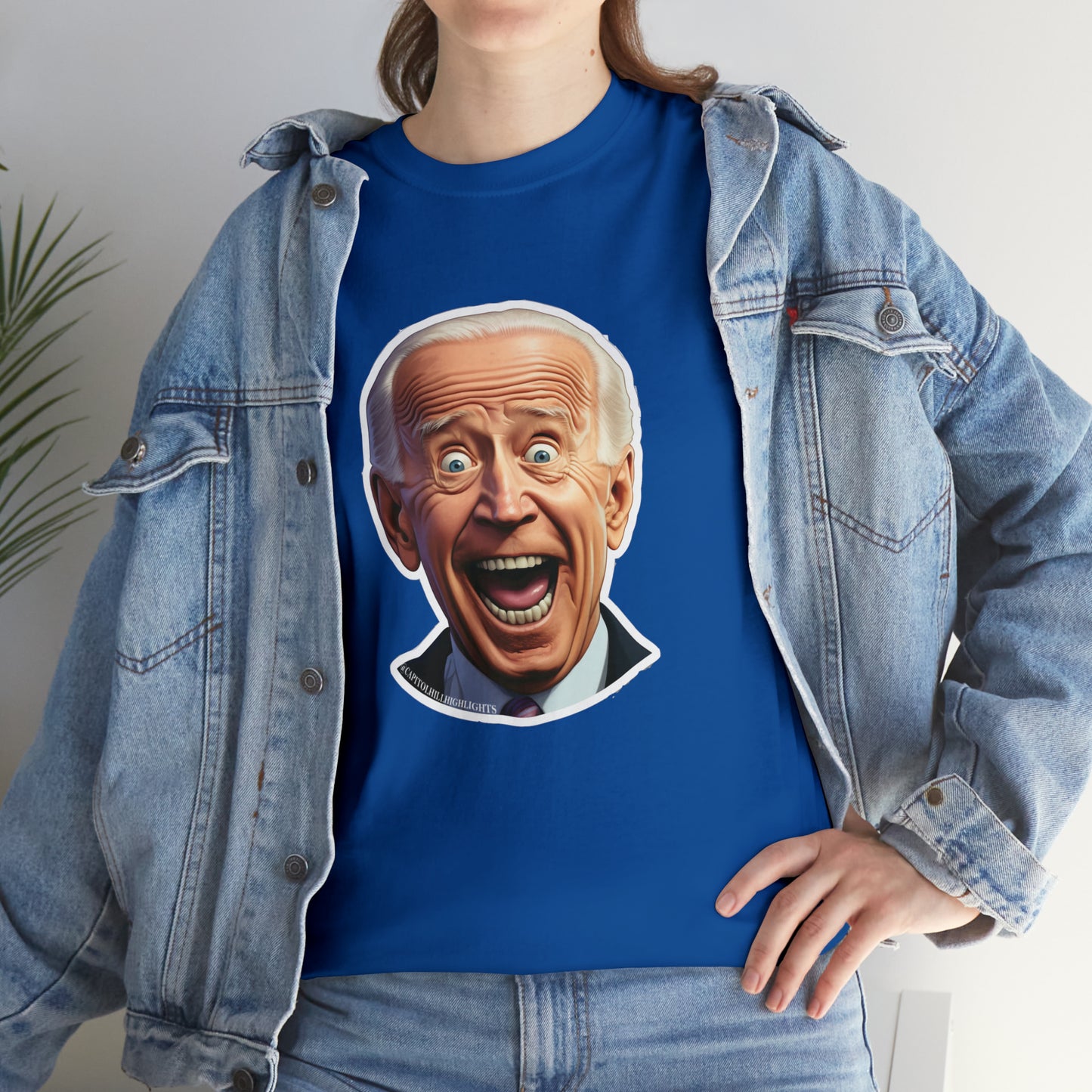 Surprised Biden Unisex Heavy Cotton Tee