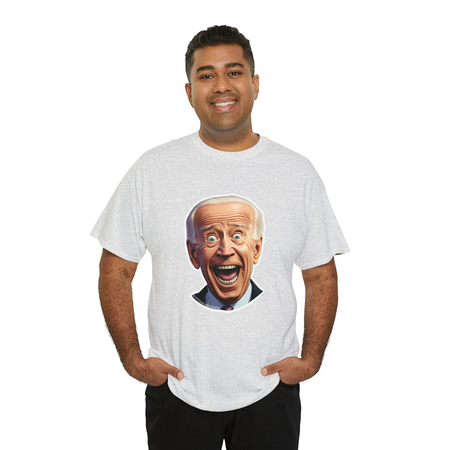 Surprised Biden Unisex Heavy Cotton Tee