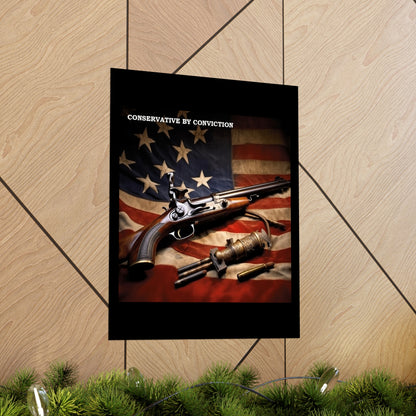 Conservative by Conviction Premium Matte Vertical Posters