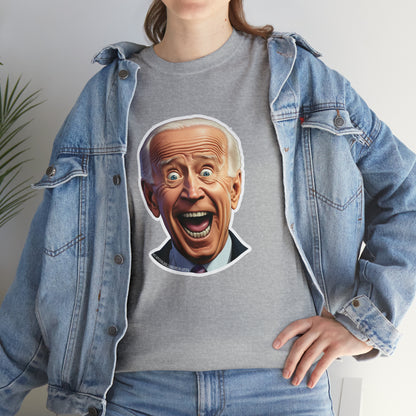 Surprised Biden Unisex Heavy Cotton Tee