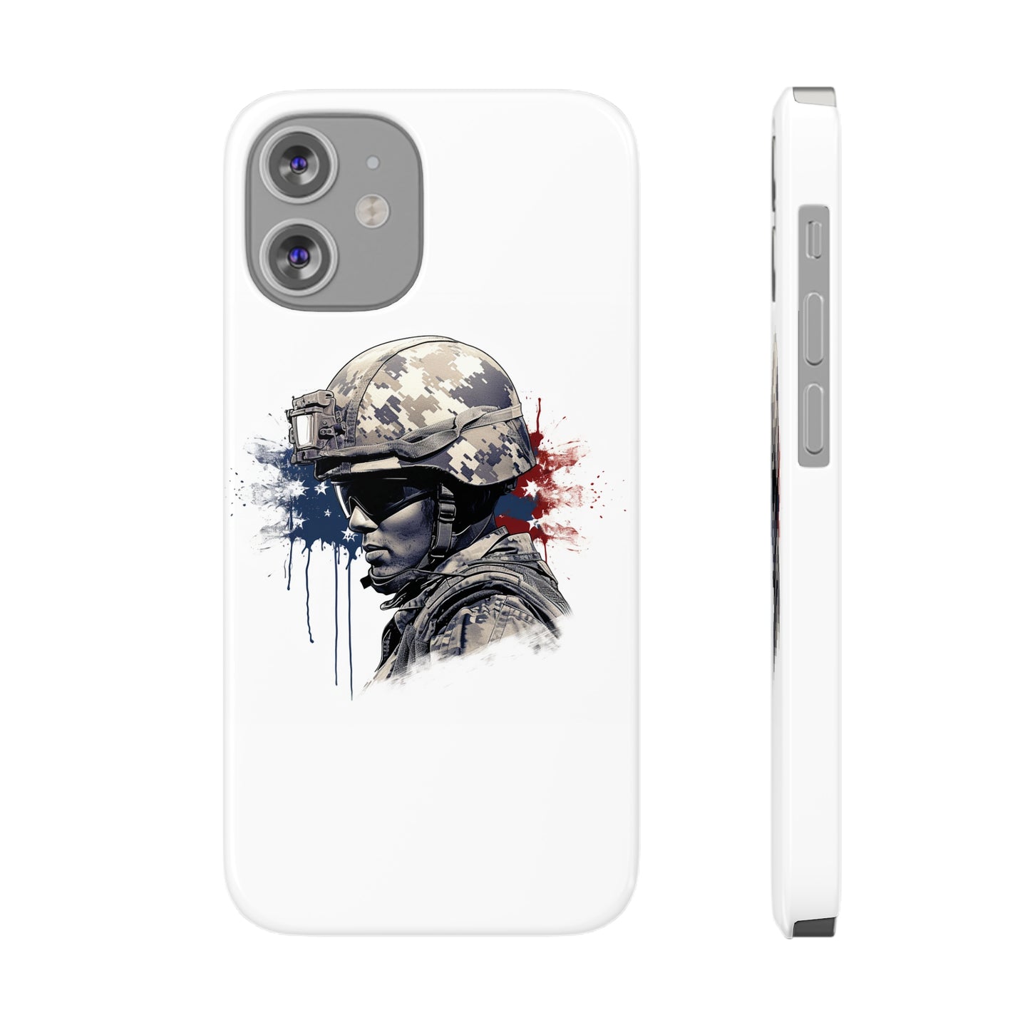 American Soldier Slim Phone Case