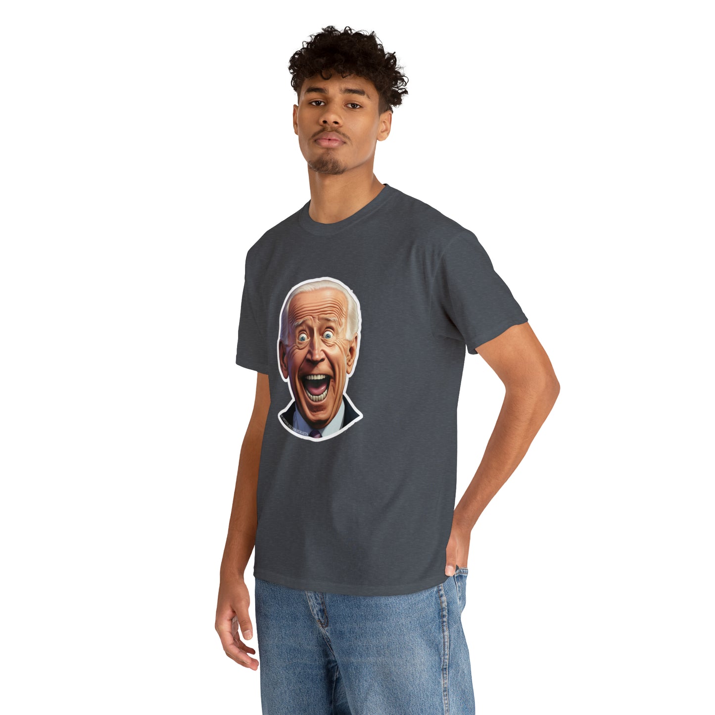 Surprised Biden Unisex Heavy Cotton Tee