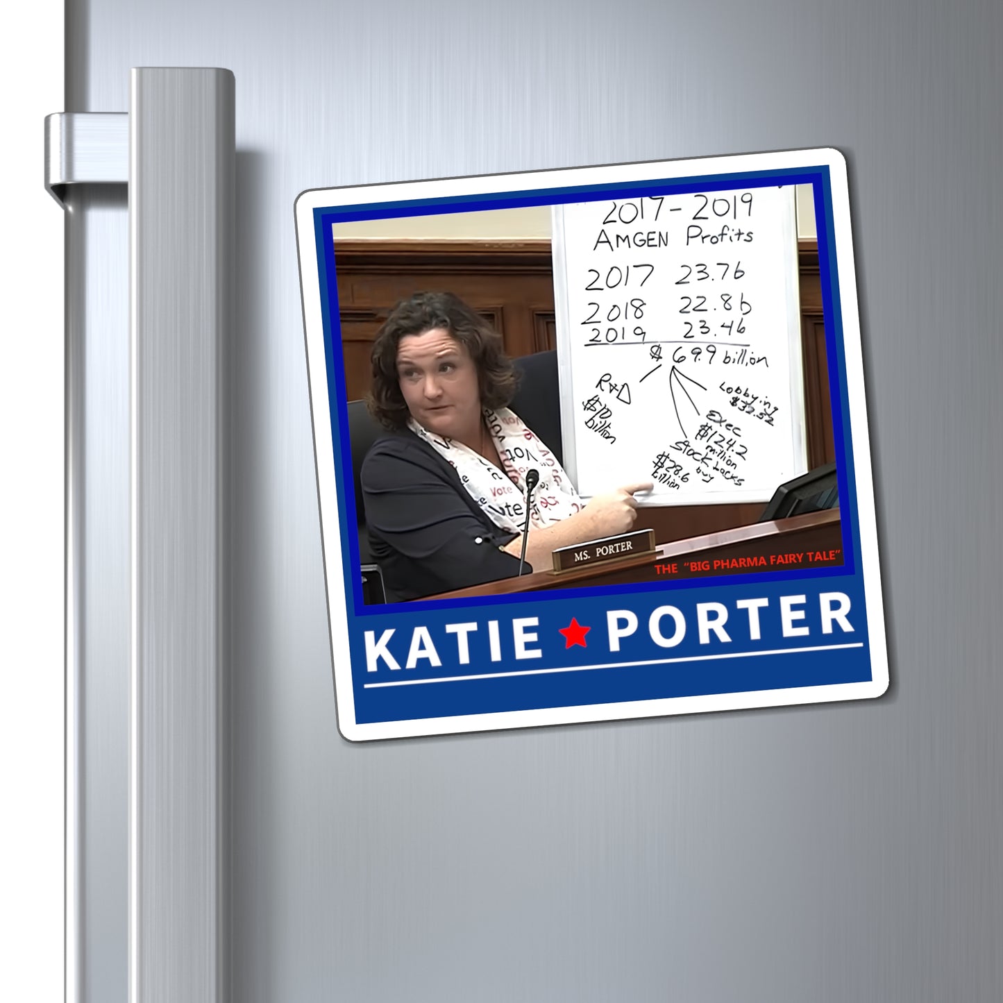 Katie Porter Big Pharma Magnets