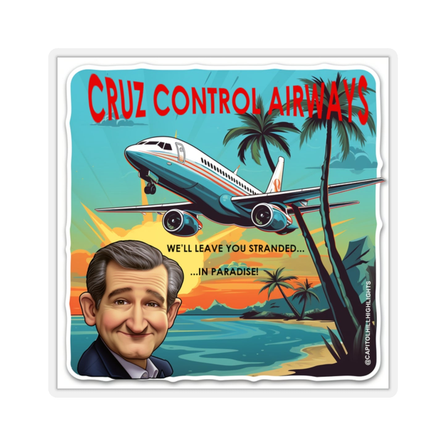 Cruz Control Kiss-Cut Stickers