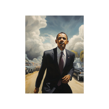 Surreal Obama Premium Matte Vertical Posters