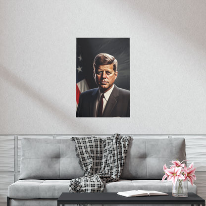 JFK Premium Matte Vertical Poster