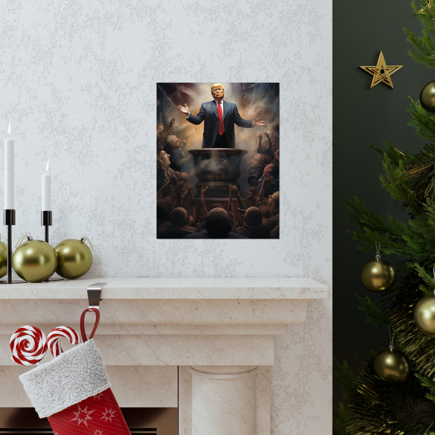 Trump Worship Premium Matte Vertical Posters